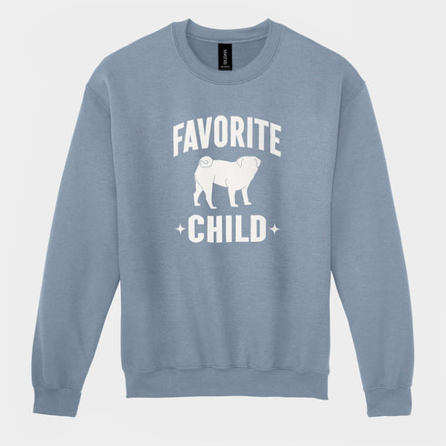 Pug Mom Sweatshirt for Women - Funny Pug Sweatshirt